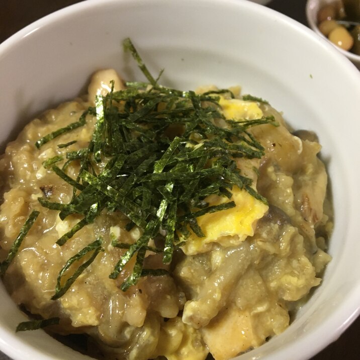 オートミールで！　親子丼風リゾット